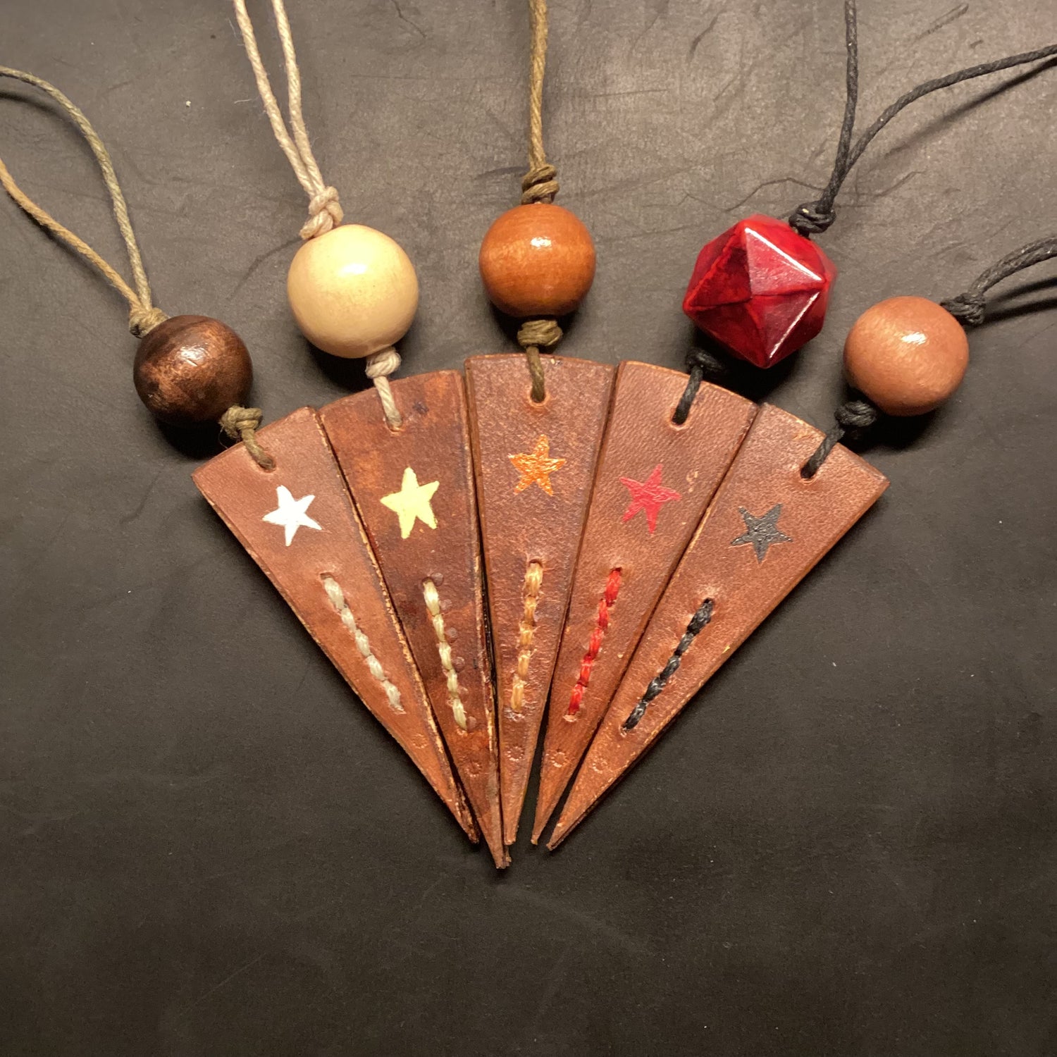 Star Needle Pendants