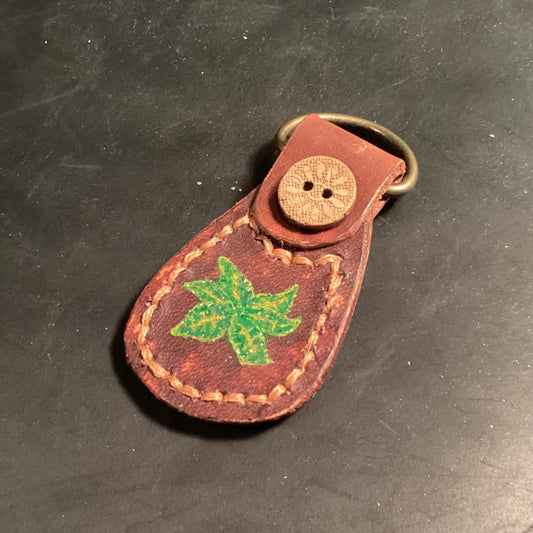 Petra Leather Keychain